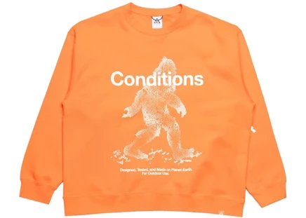 Nike ACG Tuff Fleece Crewneck Safety Orange safety orange