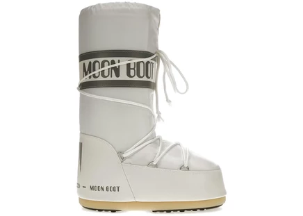 Ботинки Moon Boot Icon Nylon, белые/серые