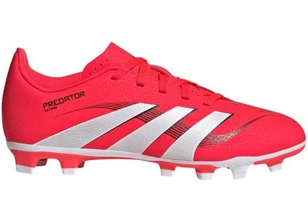 Детские бутсы Adidas Predator Club FG/MG, ярко-красные