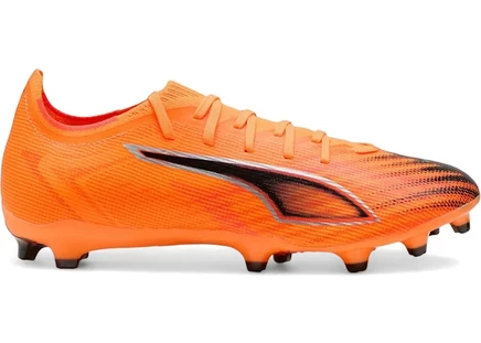 Мужские бутсы Puma Ultra 6 Match FG/AG, красно-черные