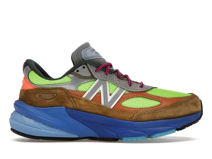 Мужские кроссовки New Balance 990v6 Baklava, зелёно-синие