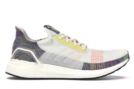 Мужские кроссовки Adidas Ultra Boost 2019 Pride, белые