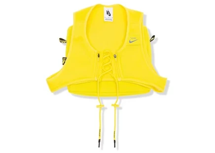 Женский нагрудник Off-White x Nike NRG X Cross, ярко-желтый