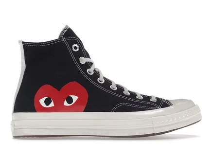 Мужские кеды Converse Chuck Taylor 70 CDG PLAY, черные