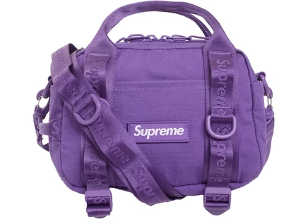 Сумка Supreme Mini Duffle SS26, фиолетовая
