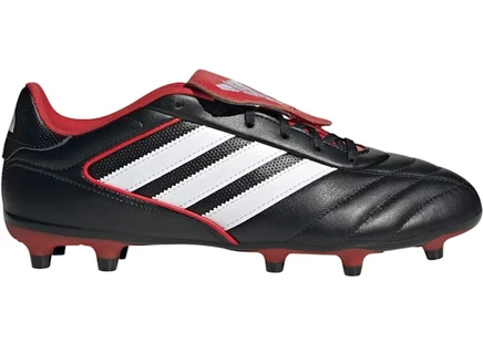 Мужские бутсы Adidas Copa Gloro II FG, черно-белые с красным