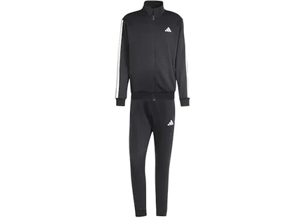 Мужской спортивный костюм adidas 3‑Stripes Fleece, черный