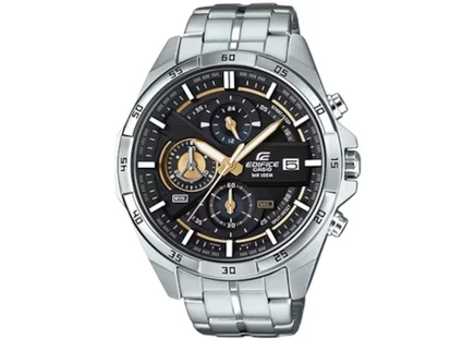 Мужские часы Casio Edifice EFR-556D-1A из нержавеющей стали, 48 мм, кварцевые