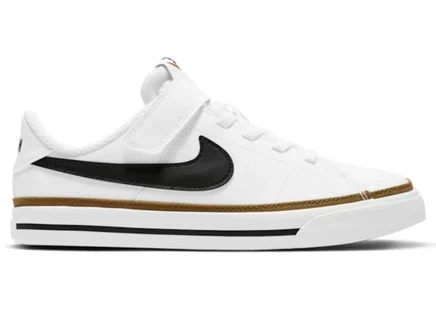 Детские кроссовки Nike Court Legacy, белые/песочные