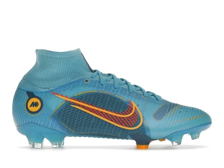 Мужские бутсы Nike Mercurial Superfly 8, хлориново-синие