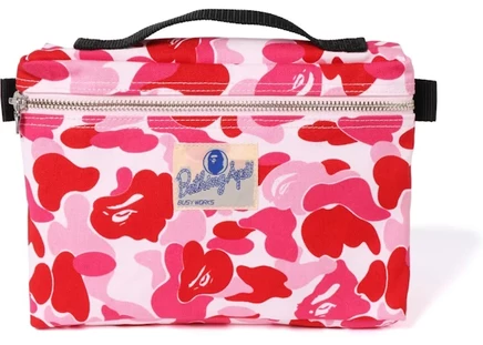 Унисекс сумка Bape ABC Music Pouch, розовая