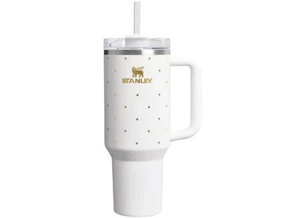 Термокружка Stanley Flowstate Quencher 1183 мл, Frost Polka Dot