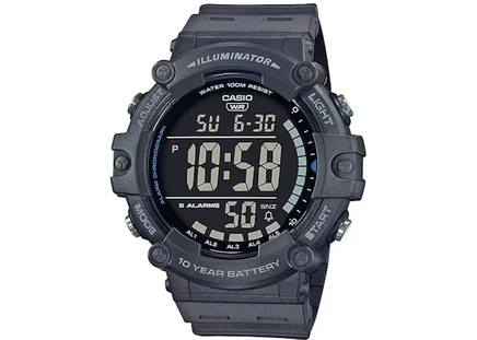 Мужские часы Casio G-Shock AE-1500WH-8B, 51 мм, кварцевые, черные