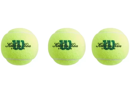 Набор теннисных мячей kith x wilson (3 шт.), желтые