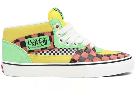 Унисекс кроссовки Vans Half Cab Tierra Whack, мульти/клетчатые