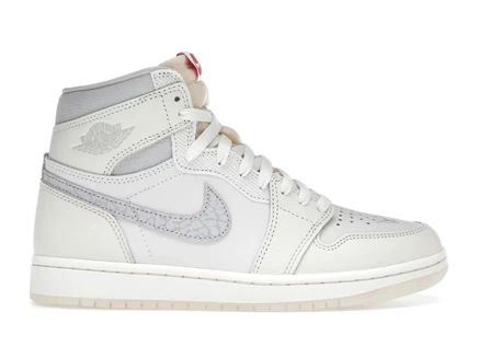 Мужские кроссовки Jordan 1 Retro High OG, кремово-красные