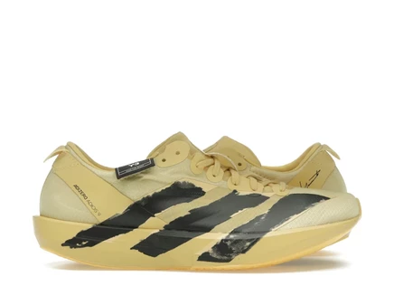 Мужские кроссовки Adidas Y-3 Adios 9, бежево-черные