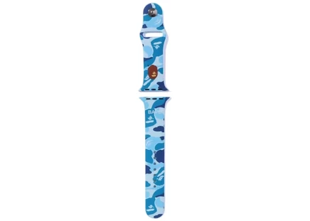 Унисекс ремешок для Apple Watch Bape ABC Camo 41/45 мм, синий