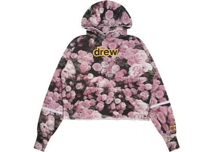 Мужская худи Drew House Secret, с принтом розы