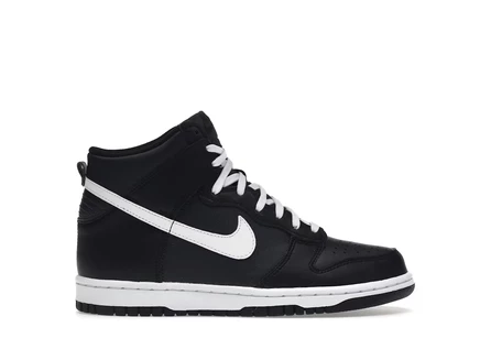 Детские кроссовки Nike Dunk High, антрацит/белые