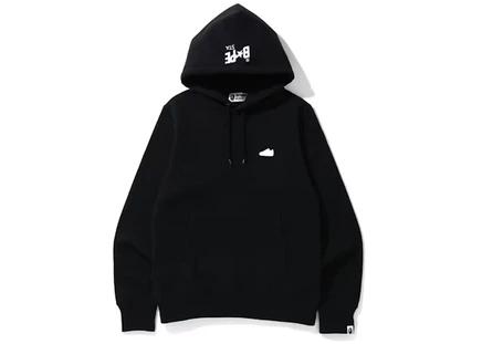 Мужское худи Bape Bapesta One Point, черное