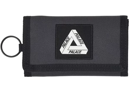 Унисекс трёхскладной кошелек Palace Cordura, карбон/черный