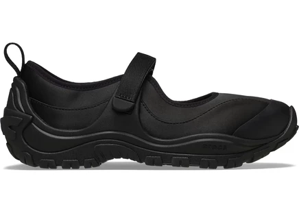 Женские балетки Crocs EXP Terre Ballet, чёрные