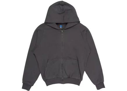 Мужское худи Yeezy x Gap Zip Up Exclusive, темно-серое