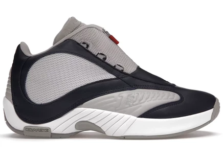 Кроссовки Reebok Answer IV, серые/ультрамариновые/белые/красные