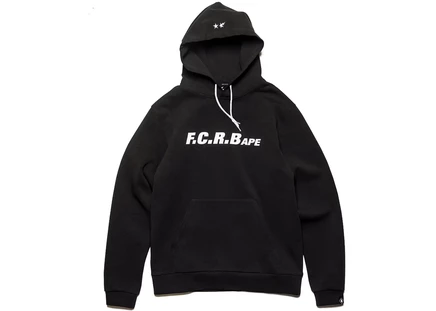 Худи Bape x F.C.R.B. Team, черная