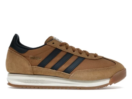 Кроссовки Adidas SL 72 RS, коричневые/голубые/бежевые