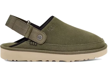 Женские сабо UGG Goldencoast, мохово-зеленые