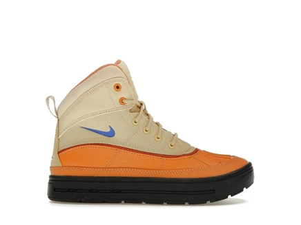Детские кроссовки Nike Woodside 2 High, бежево-горчичные