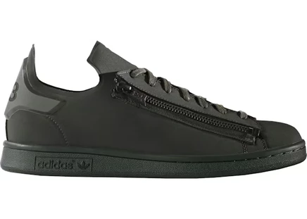 Мужские кроссовки Adidas Y-3 Stan Smith Zip, темно-оливковые