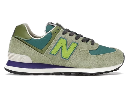 Мужские кроссовки New Balance 574 Stray Rats, зеленые