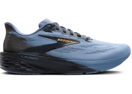 Мужские кроссовки Brooks Launch 11, сине-черно-оранжевые