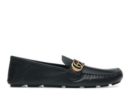 Мужские лоферы Gucci Noel Driver, черные