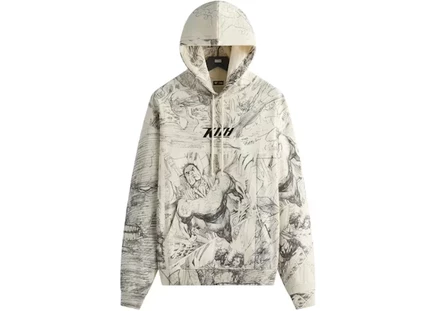 Мужское худи Kith x Superman Sketch Nelson, песочное