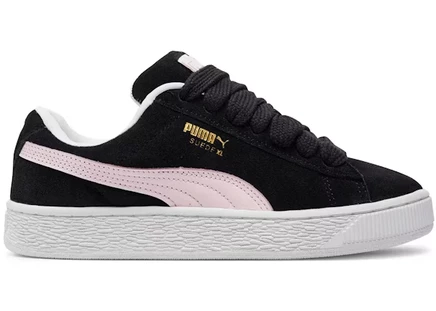 Кроссовки Puma Suede XL, черно-розовые