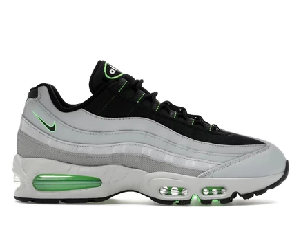 Мужские кроссовки Nike Air Max 95 Racing Pack, светло-серые/зеленые
