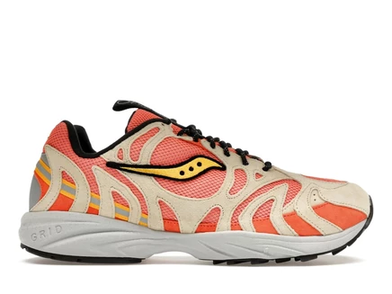 Мужские кроссовки Saucony Grid Azura 2000 Venus, бежево-оранжевые