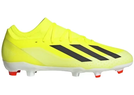 Мужские бутсы Adidas Crazyfast League FG, желто-черно-белые