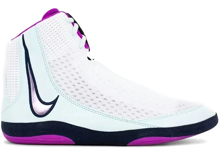Мужские кроссовки nike inflict 4, белые/гиперфиолетовые