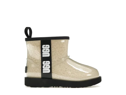 Детские ботинки Ugg Classic Clear Mini II, натуральные/черные