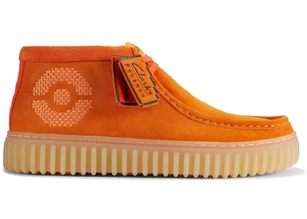 Мужские кроссовки Clarks Torhill Explore Pokémon Charmander, оранжевые
