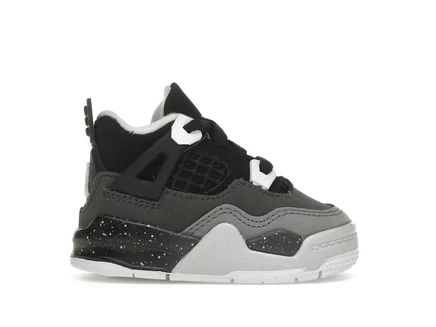 Детские кроссовки Jordan 4 Retro Fear 2024 (TD), черные