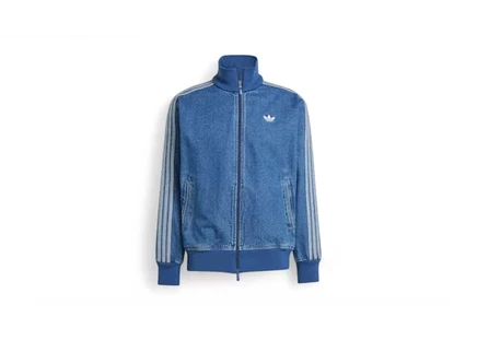 Мужская куртка Adidas Firebird Adicolor, синий деним