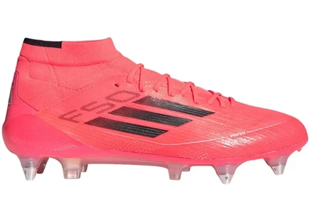 Женские бутсы Adidas F50 Elite Mid SG, черно-платиновые