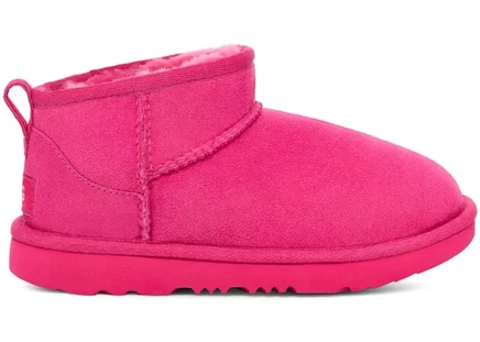 Детские ботинки UGG Classic Ultra Mini, ягодные