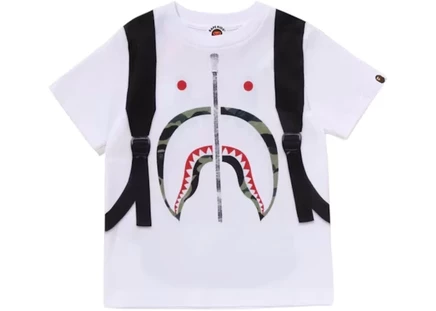 Футболка Bape Daypack Print, белая